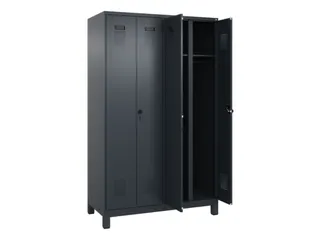 locker voor scheiding van kleding,HxBxD 1950x1200x500mm,4vak - 1