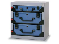 Opbergtoren Met Assortimentskoffers Plaatstaal 416x256mm Koffer C+2x G