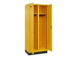 locker voor scheiding van kleding,HxBxD 1950x800x500mm,2vak
