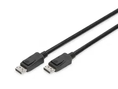 DisplayPort-aansluitkabel type DP M/M 2m UHD 8K Zwart