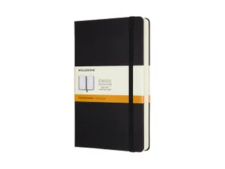 Notitieboek Moleskine Expanded large 130x210mm lijn hard cover zwart - 1