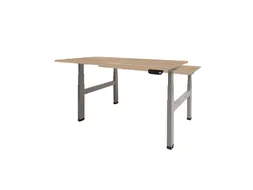 Dextro Plus Duo Zit-sta Bureau Elektrisch 180x80 honey castello alu