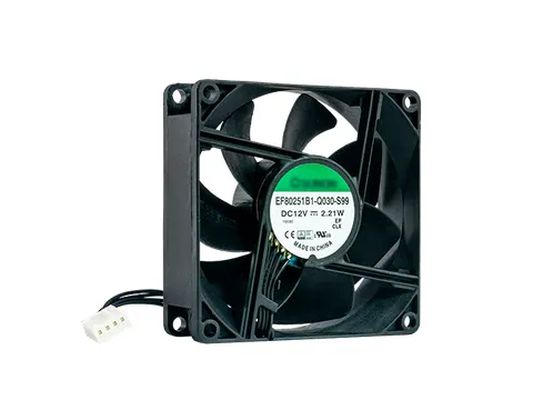 QNAP FAN-8CM-T01, Ventilator, 8 cm, 3800 RPM, Zwart