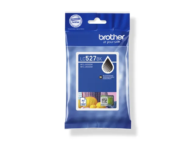Inktcartridge Brother LC-527BK zwart 1300 pagina's