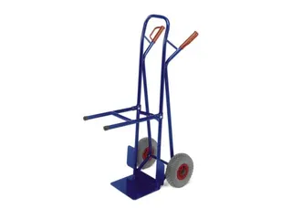 Stoelensteekwagen Staal 250kg 1300x530mm 300x225mm Massief Rubber Band - 1