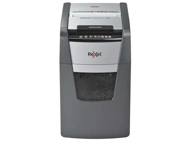 Papiervernietiger Rexel Optimum Auto+ 130X P4 snippers 4x28mm