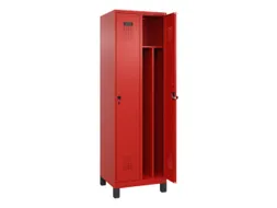 locker voor scheiding van kleding,HxBxD 1950x600x500mm,2vak
