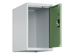 opzetkast,v. locker,1vak.,vak B 300mm,HxBxD 500x300x500mm,cilinderslot