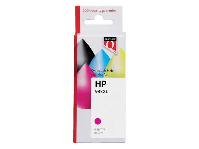 Inktcartridge Quantore alternatief tbv HP CN055AE 933XL rood