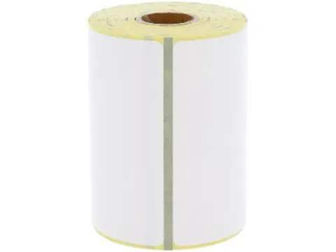TTR LABELS 76x50mm rol 300 stuks wit