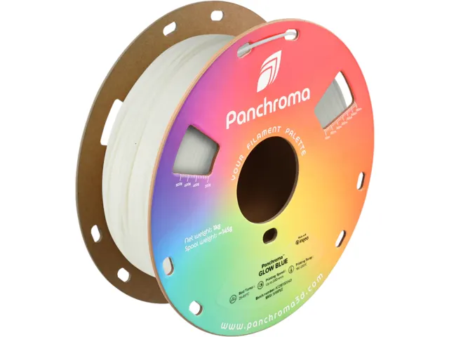 Polymaker 3D filament Panchroma PLA Glow 1,75mm Blauw 1kg
