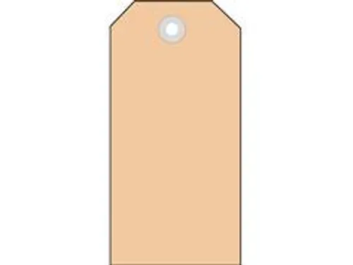 Herma 6012 Hanglabel 35x60mm Bruin karton met plastic oogje 1000 stuks
