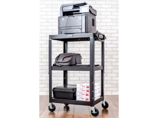 bijzetwagen,HxLxB 610-1060x610x460mm,zwart,3niveau(s) - 4