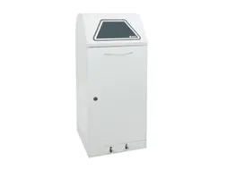 afvalverzamelaar,niet-brandbaar,1x120l,HxBxD 1100x450x450mm