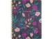 Carnet de notes spirale Poly Tropical Floral ligné 20x25cm