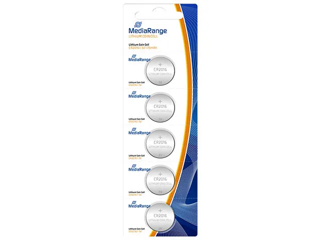 Batterijen MRBAT136 CR2016 Lithium 3V knoopcel 5 stuks