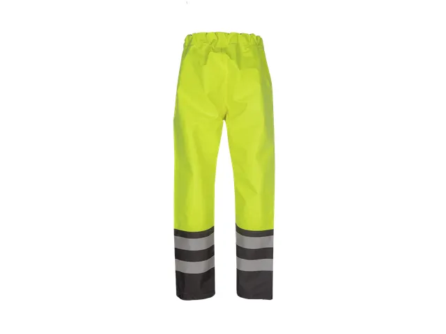 Sioen Hovi Signalisatie regenbroek ARC Fluor geel/grijs maat 2XL