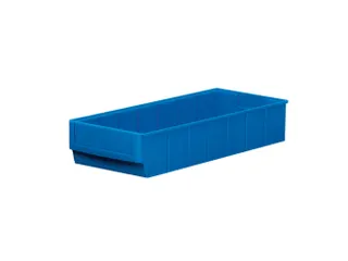 stellingbak,HxBxD 81x183x400mm,PP,blauw - 1