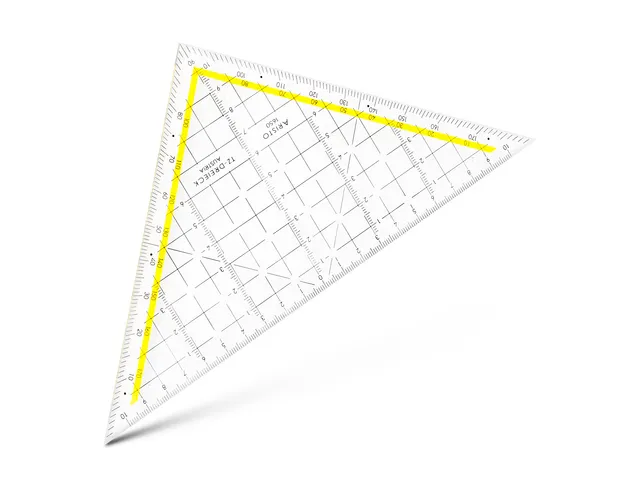 Tekendriehoek Aristo 22,5 cm
