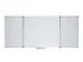 Tableau blanc Tryptique MAULstandard 100x150cm