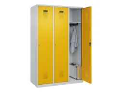 locker,HxBxD 1850x1200x500mm,3vak,vak B 400mm,cil.-slot