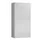 Dubbeldekse garderobekast 1800x870x500mm 3x2vak klink RAL9003