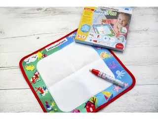 Tekenmat Eberhard Faber Aquafun 32x32cm incl. 1 waterstift - 3