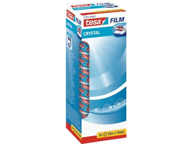 Tesa Plakband Crystal 33mx19mm