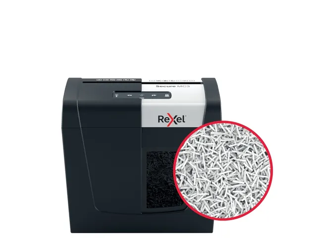 Papiervernietiger Rexel Secure MC3 P-5 snippers 2x15mm