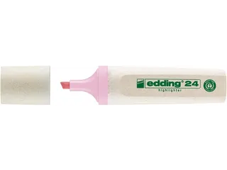 Markeerstift edding 24 EcoLine pastel roze - 1
