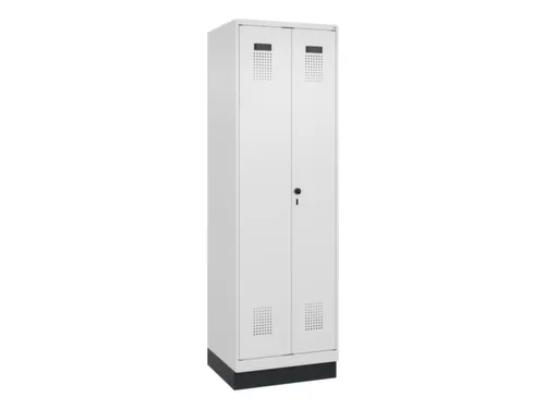 locker voor scheiding van kleding,HxBxD 1950x600x500mm,2vak