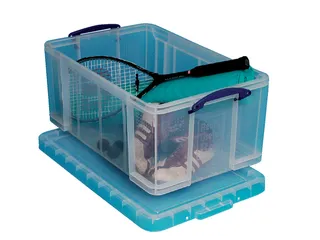 Opbergdoos 64 Liter Transparant Archief - 4