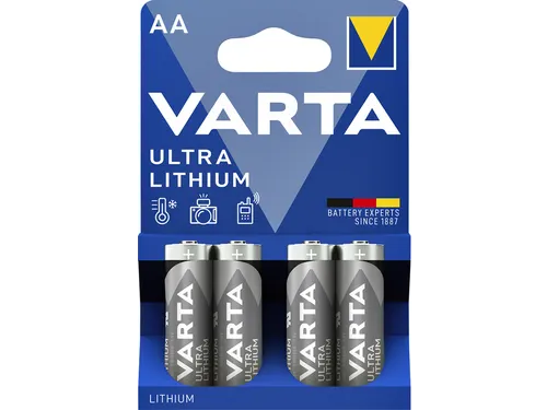 Batterij Varta Ultra Lithium 4x AA
