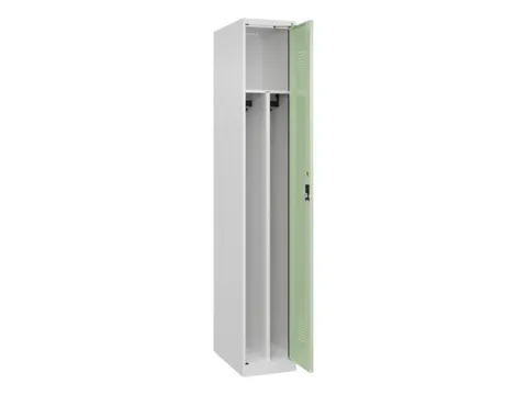 locker voor scheiding van kleding,HxBxD 1850x300x500mm,1vak