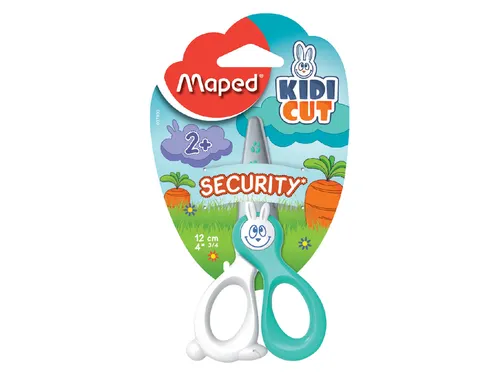 Kinderschaar Maped KidiCut 12cm assorti
