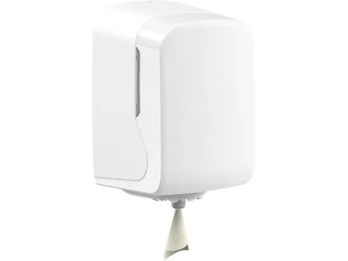Spotless poetspapierdispenser Midi wit