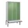 locker voor scheiding van kleding,HxBxD 2120x1200x815mm,3vak