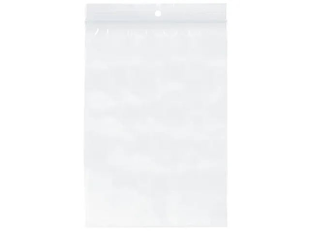 Gripzak Raadhuis 120x180mm zonder schrijfvlak, krimp a 100 stuks