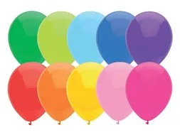 Ballonnen gekleurd 20 stuks 30 cm