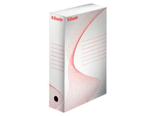 Archiefdoos Esselte Boxycolor 80mm 352x250mm wit - 1