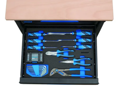 1110 WMW S-02 WorkMo B2met 72-delig gereedschapsassortiment