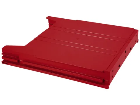 wandsorteerder,opbergvak,v. 34,HxBxD 42x262x302mm,plank(en) ABS,rood