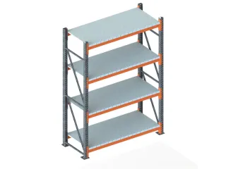 breedvakstelling,grondveld,HxBxD 2700x1995x800mm,vakl. 1800kg - 2