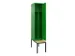 armoire vestiaire avec banc noir et blanc,HxlxP 2120x400x815mm