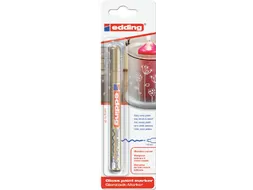 Viltstift edding 751 lakmarker rond goud 1-2mm blister