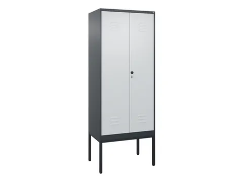 PBM-locker,HxBxD 2120x800x500mm,2vak,vak B 400mm,draaigrendel