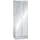 garderobekast,HxBxD 1800x600x500mm,2vak,vak B 300mm,cil.-slot,sokkel