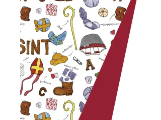 Cadeaupapier Kangaro Sint assorti 70 x 200 cm, 60 rol - 6