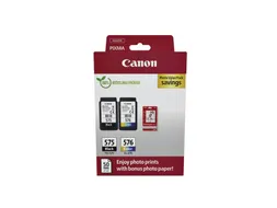 Canon PG-575 & CL-576 Inktcartridges Zwart + Kleur
