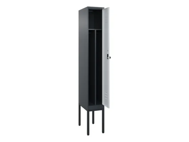 locker voor scheiding van kleding,HxBxD 2120x300x500mm,1vak